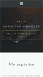 Mobile Screenshot of cmengler.com